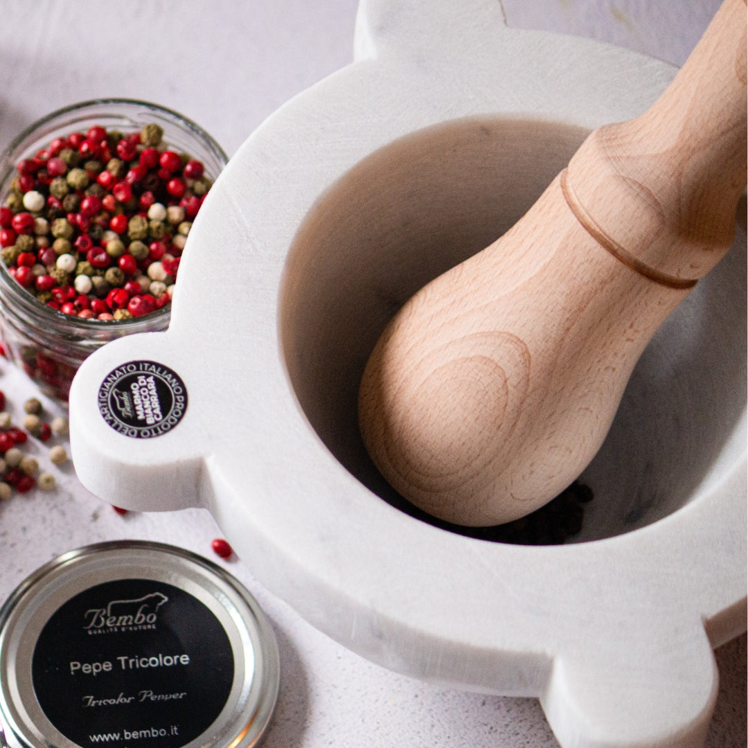 Set mortaio e pestello - Granito pesante non lucidato per spezie da cucina, erbe aromatiche, macina pesto Set mortaio e pestello - Granito pesante non lucidato per spezie da cucina, erbe aromatiche, macina pesto