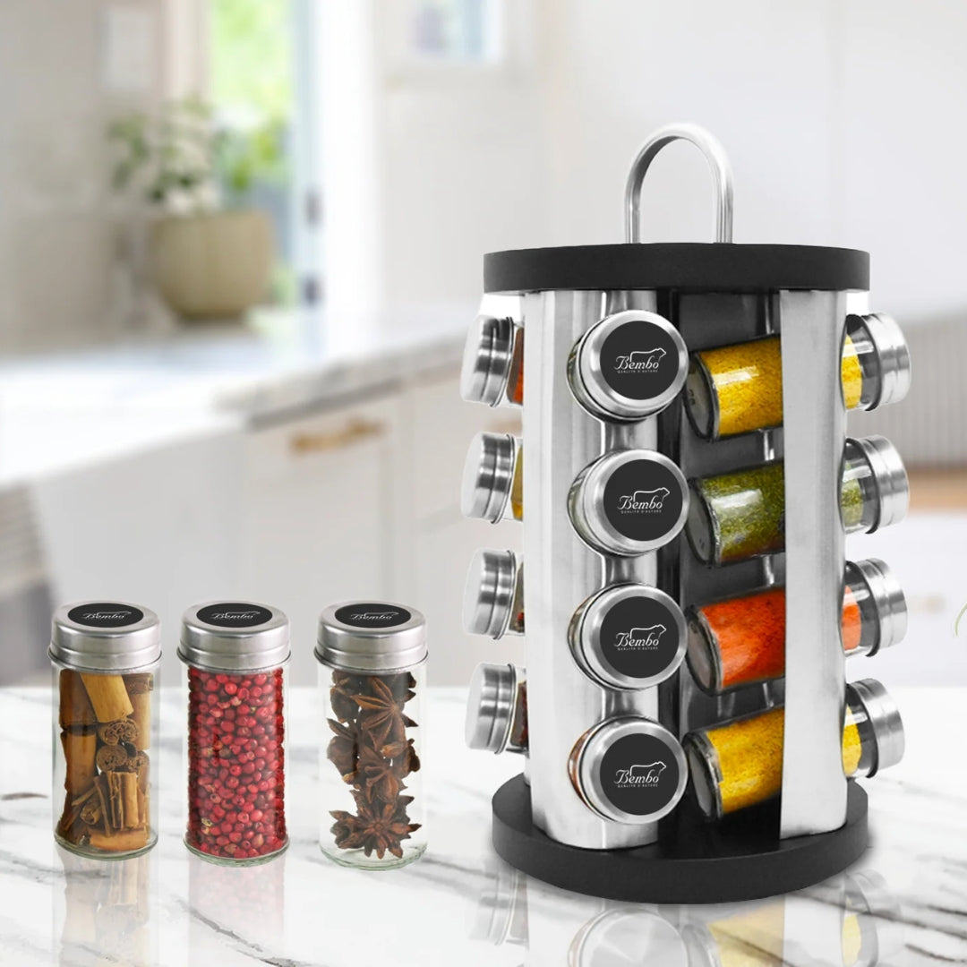 Adesivi Per Barattoli Delle Spezie - 8 Pezzi, Etichette Fai Da Te Per Organizzare La Cucina - 4