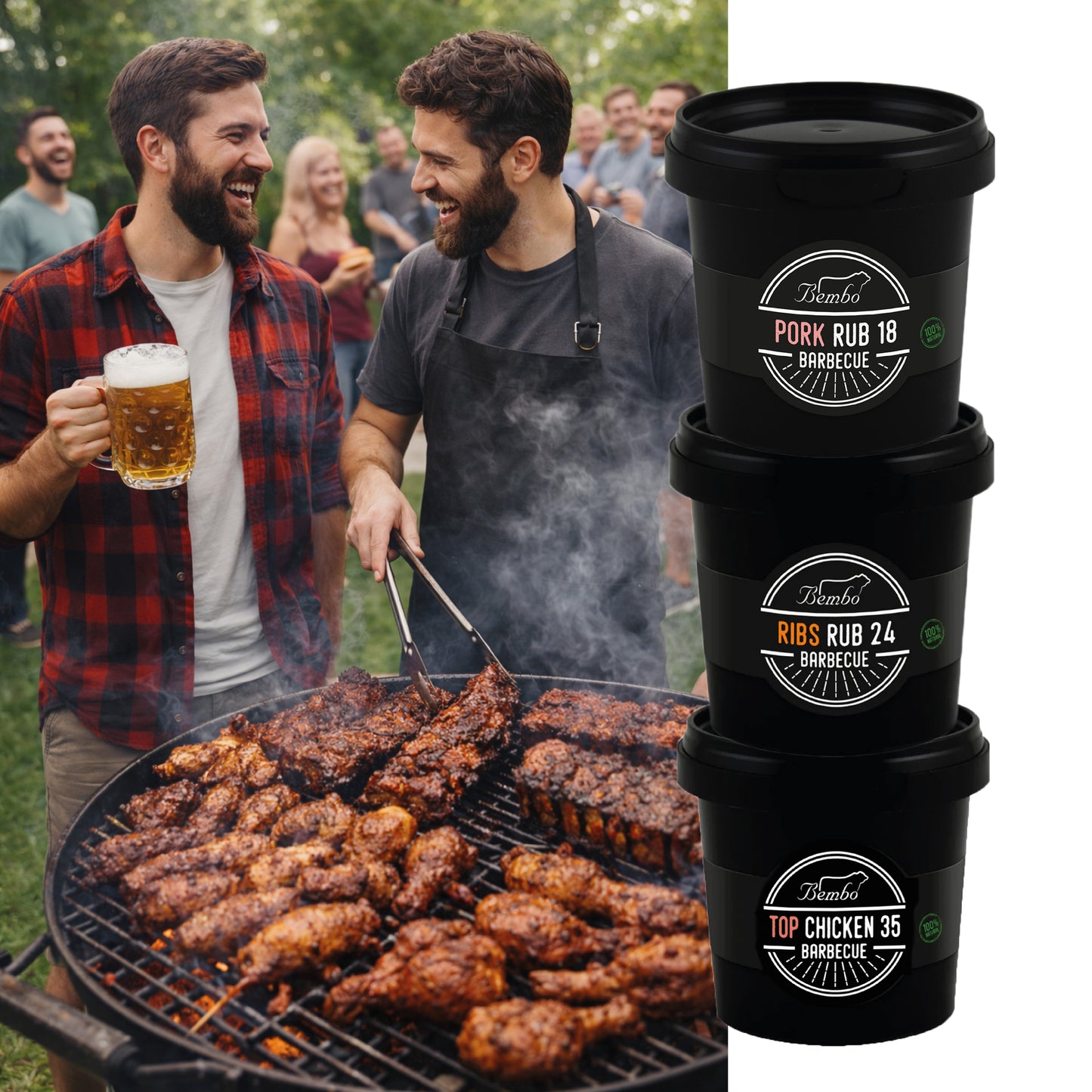 Chicken Lovers – Set of 3 Rubs for Delicate, Crispy and Flavorful Chicken