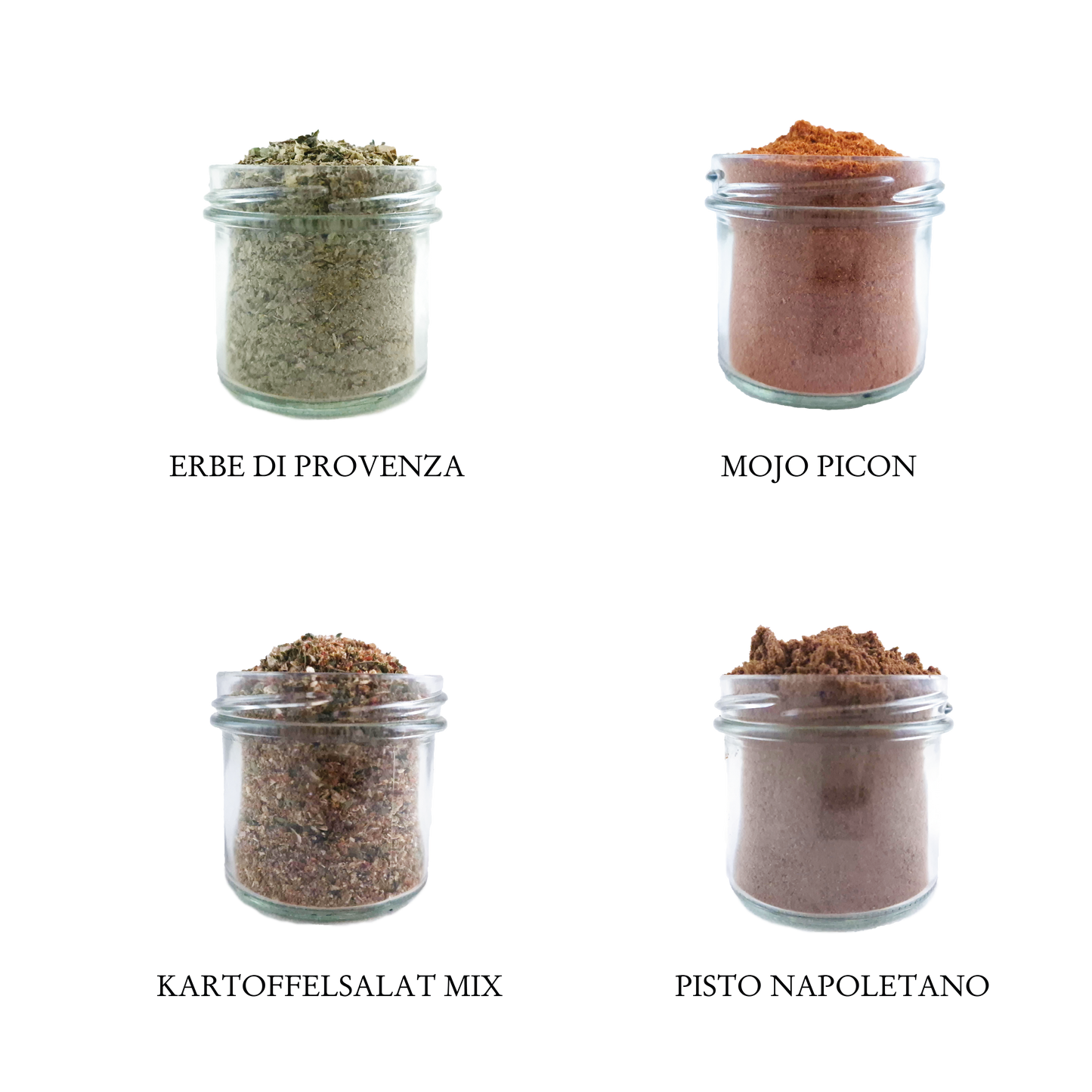 All of Europe in Four Spice Blends