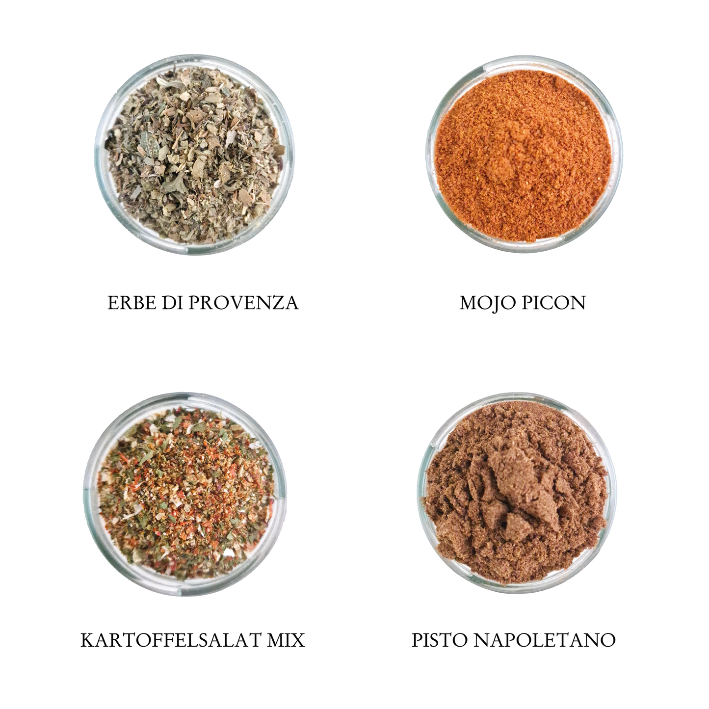 All of Europe in Four Spice Blends