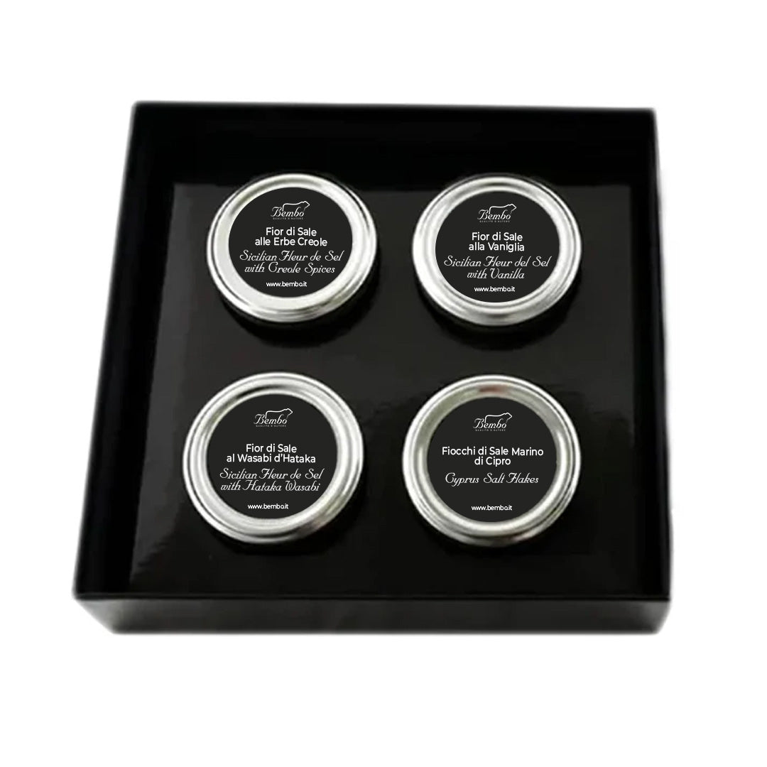 Gift Box 4 jars of salts for fish