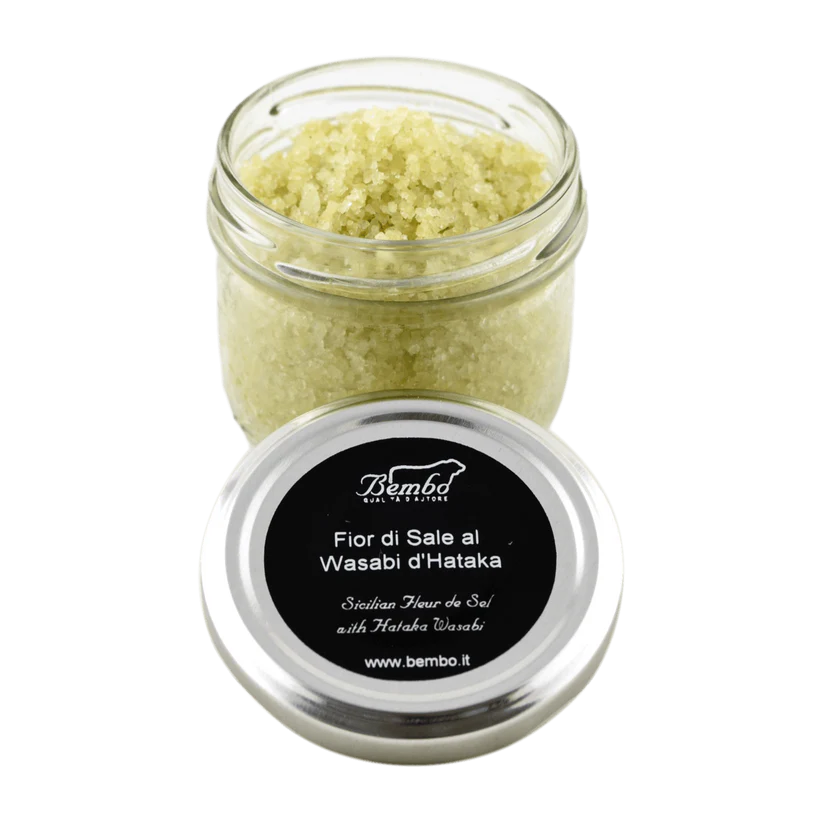 Fleur de Sel de la Méditerranée avec Wasabi d'Hataka