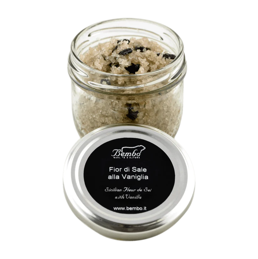 Fleur de sel de la Méditerranée avec Vanille Tahitensis