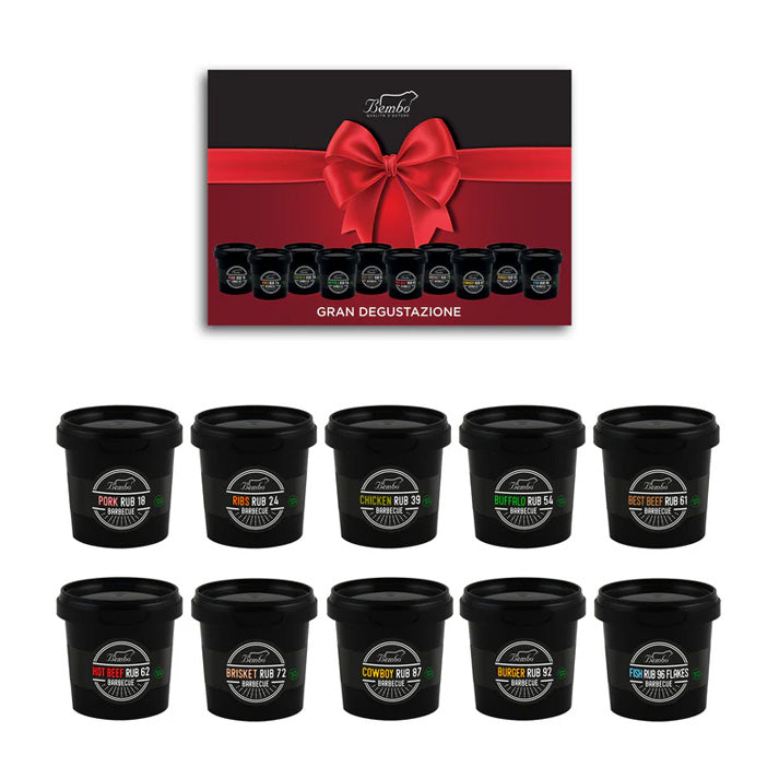 BBQ RUBs - Gran Degustazione - Confezione Regalo