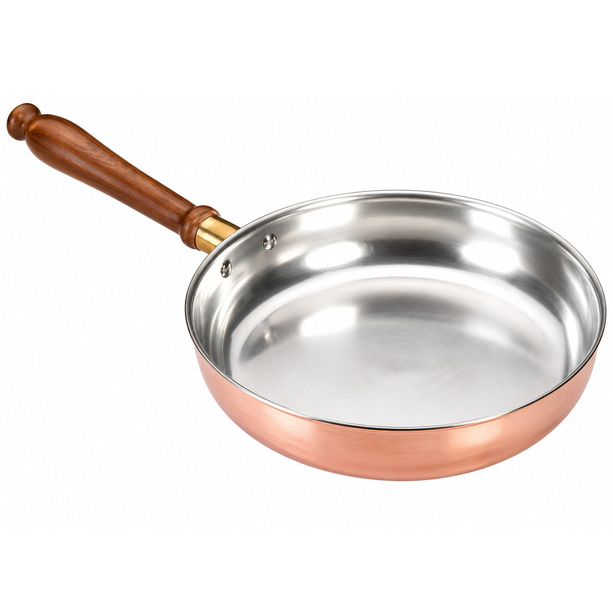 Padella Flambé con Manico in Legno ø 28