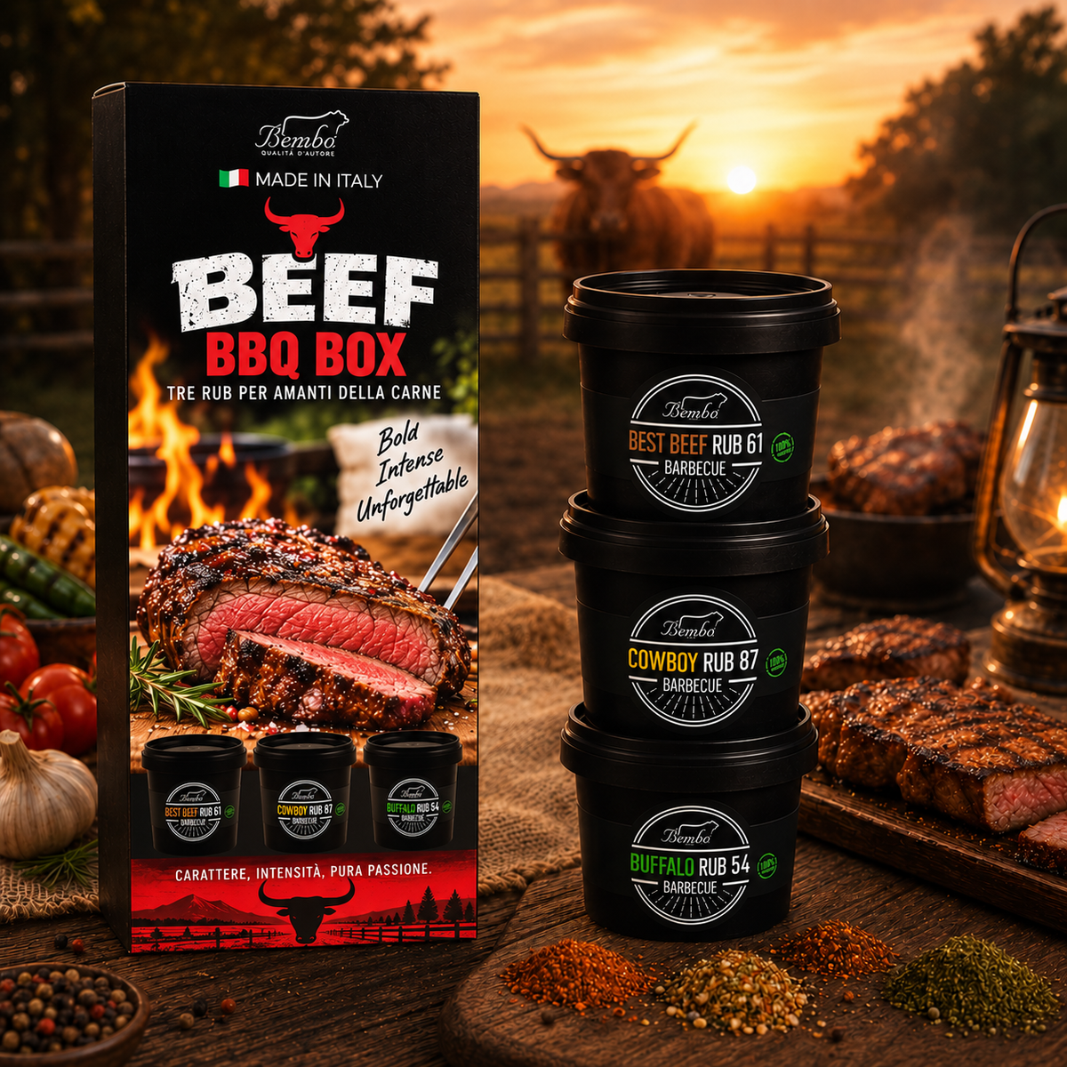Beef BBQ Box – 3 BBQ Rubs for Beef