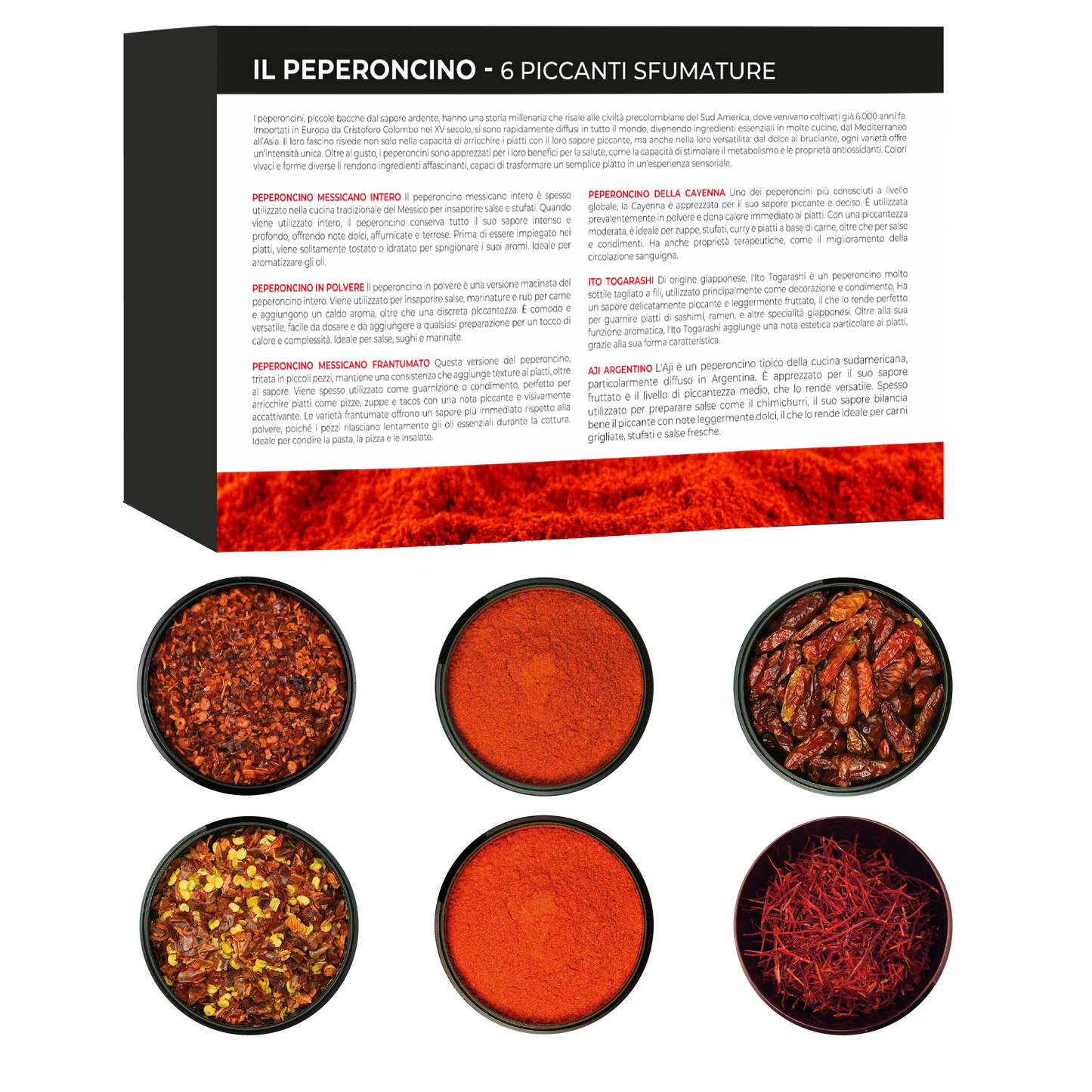 6 Creative Ways to Use Chili Peppers - Gift Set