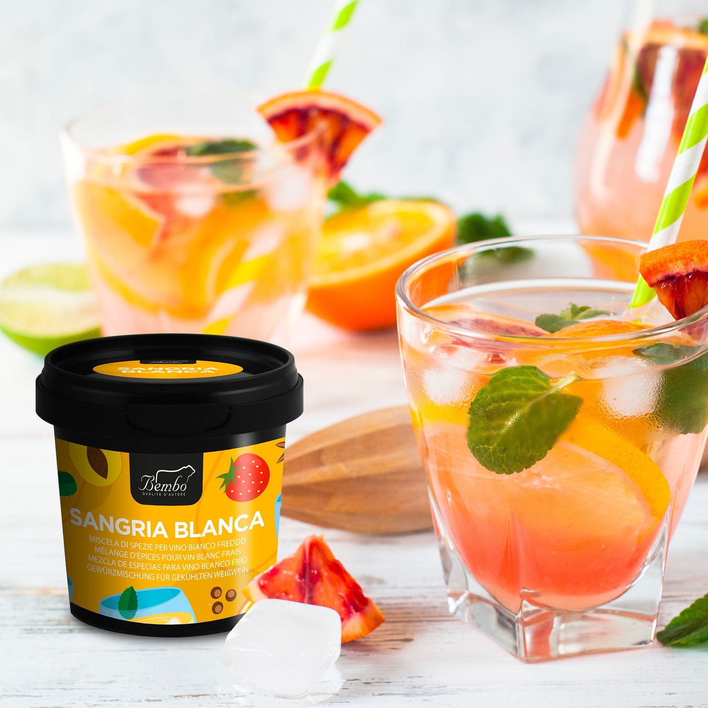 Spezie per Vino - 3 Vini Speziati Freddi - 3 Sangria Blanca