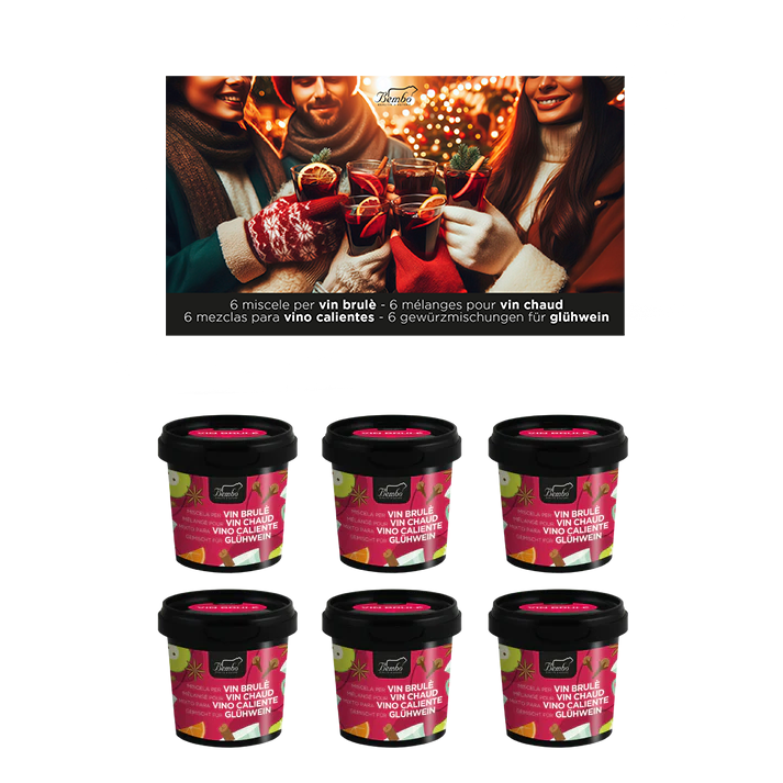 Épices pour 6 Vins Épicés Chauds - 6 Vin Chaud