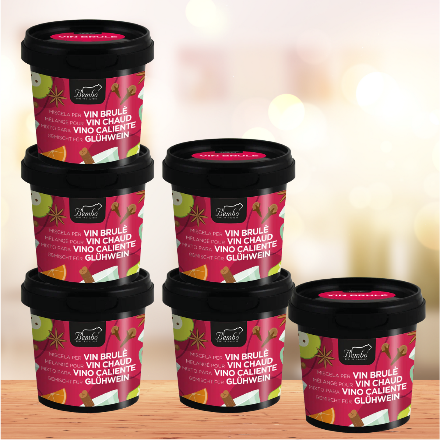 Épices pour 6 Vins Épicés Chauds - 6 Vin Chaud