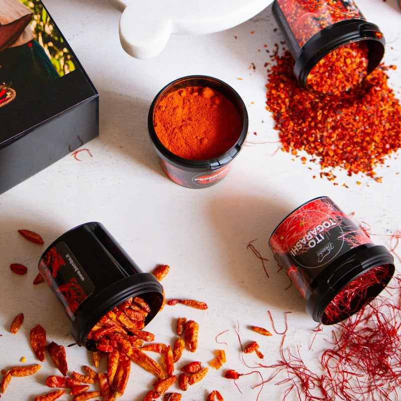 6 Creative Ways to Use Chili Peppers - Gift Set