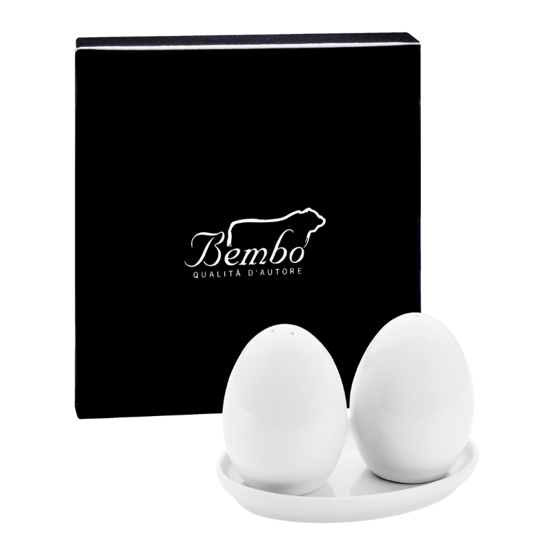 Saliera e Pepiera "Uovo"