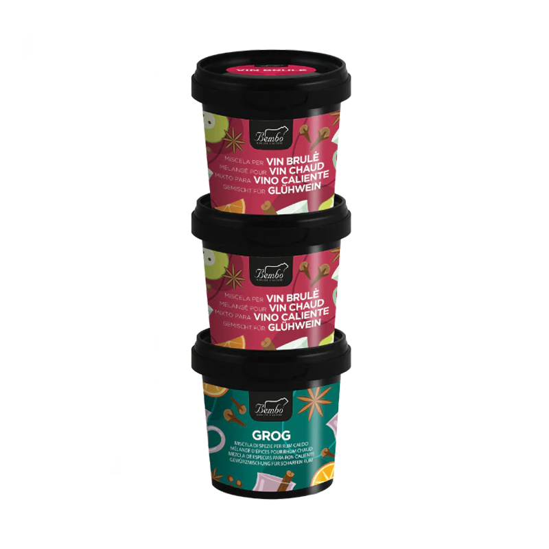 Épices pour 3 Vins Éépicés Chauds - 2 Vin Chaud 1 Grog