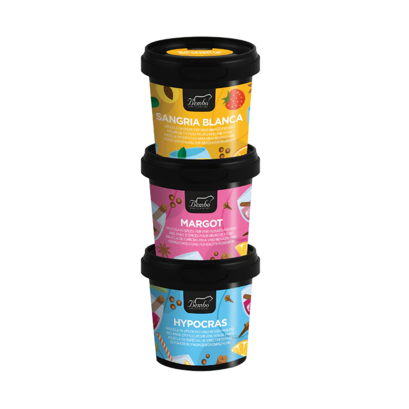 Épices pour 3 Vins Épicés Froids - 1 Sangria 1 Margot 1 Hypopcras