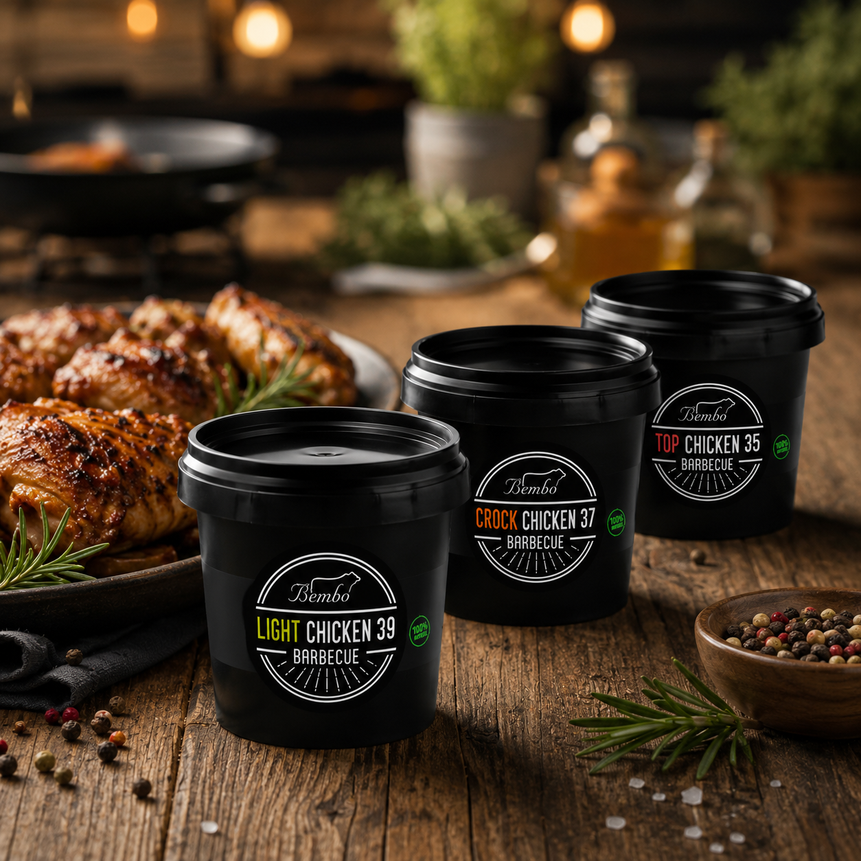 American Chicken BBQ Box – Set Rub per Pollo