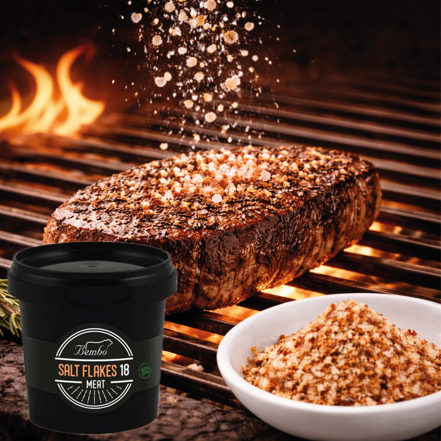 Assortimento Fiocchi di Sale Aromatizzati - BBQ Salt Flakes Pack