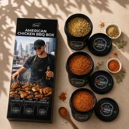 American Chicken BBQ Box – Set Rub per Pollo