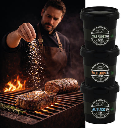 Assortimento Fiocchi di Sale Aromatizzati - BBQ Salt Flakes Pack