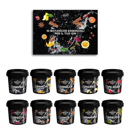 Botaniche Gran Degustazione - 10 Botaniche Essenziali per Il Tuo Gin