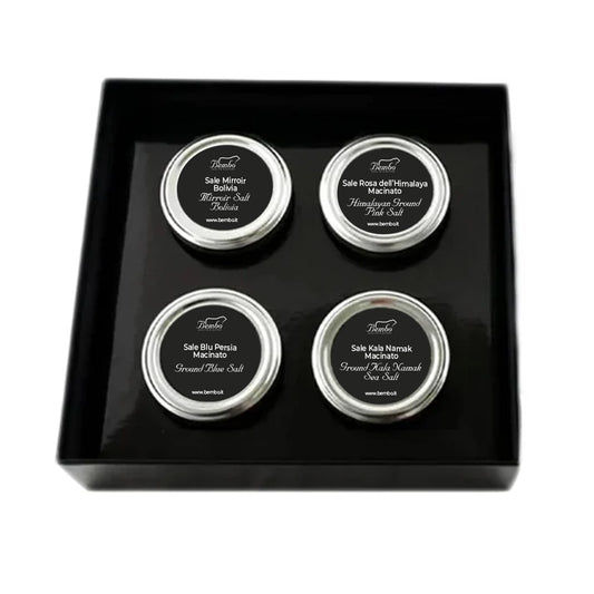 Gift Box 4 jars of Rock Salts