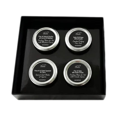 Gift Box 4 jars of spiced salts