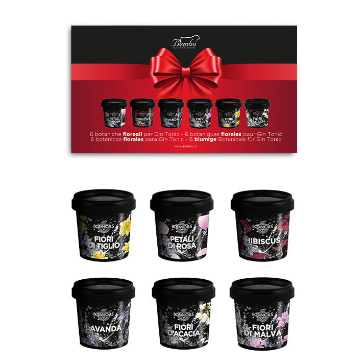 6 Floral Botanicals for Your Gin and Cocktails - Gift Set