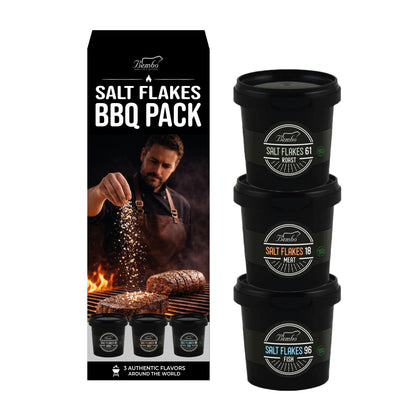 Assortimento Fiocchi di Sale Aromatizzati - BBQ Salt Flakes Pack