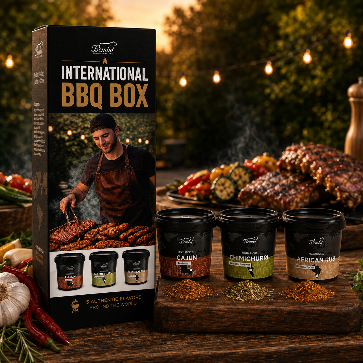 BBQ Grill Spice Set