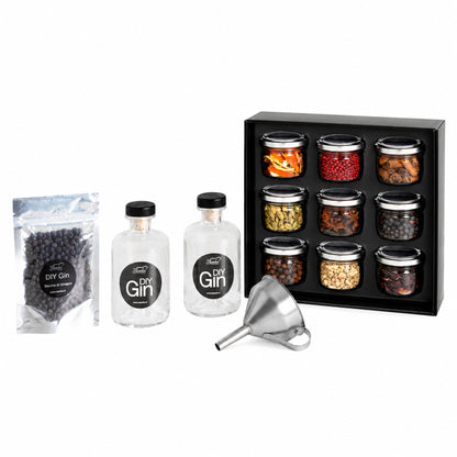Kit para hacer gin casero y botánicos para gin - DIY Gin + Botánicos esenciales