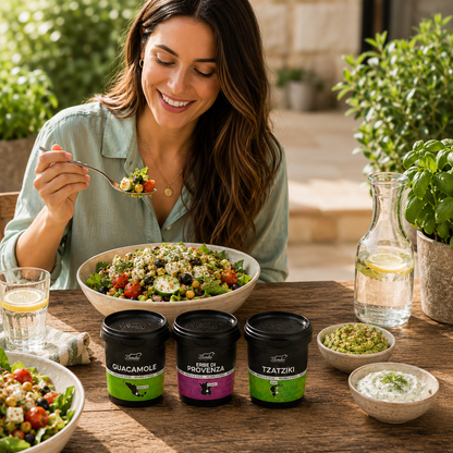 Tris di Spezie per Insalate | Guacamole, Tzatziki ed Erbe di Provenza