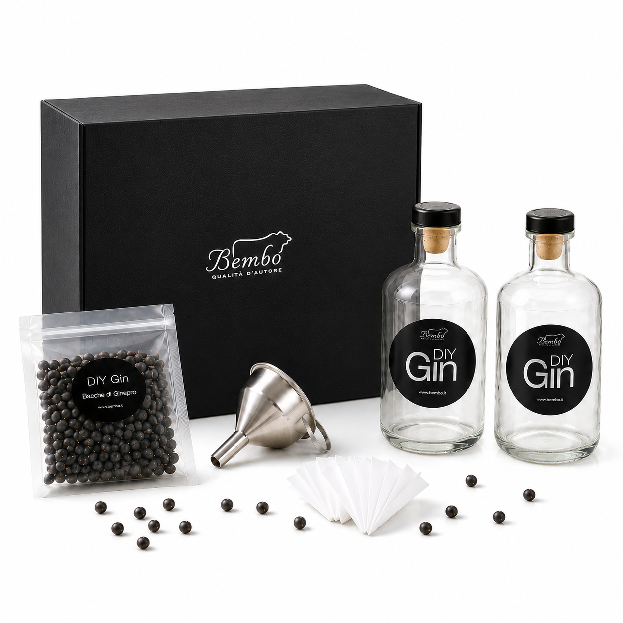 Kit per Gin Fatto in Casa - DIY Gin - Crea il tuo Gin