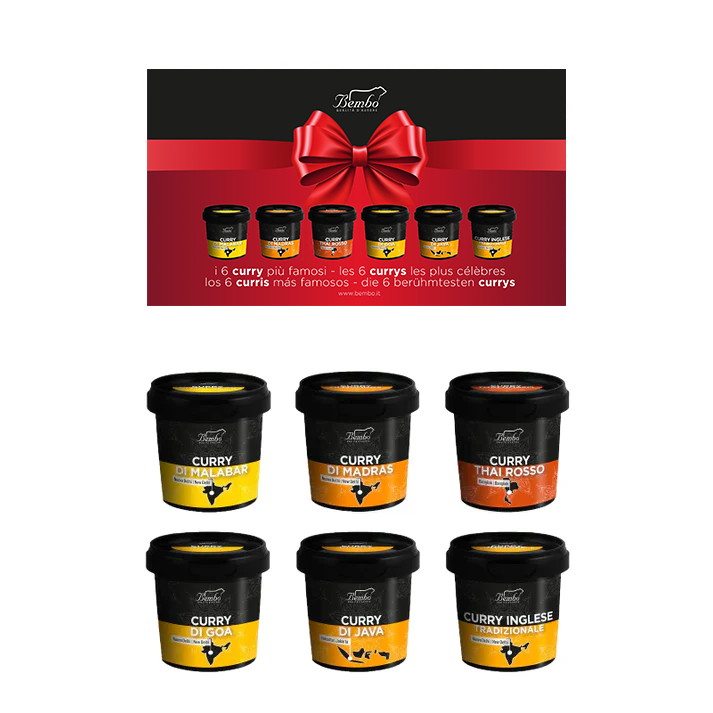 Les 6 currys les plus célèbres du monde - Coffret cadeau