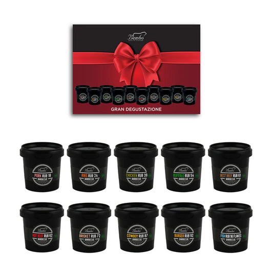 BBQ RUBs - Gran Degustazione - Confezione Regalo