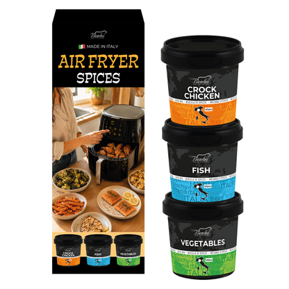 Spezie per Friggitrice ad Aria | Crock Chicken, Fish, Vegetables