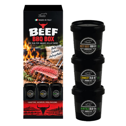 Beef BBQ Box – 3 BBQ Rubs for Beef