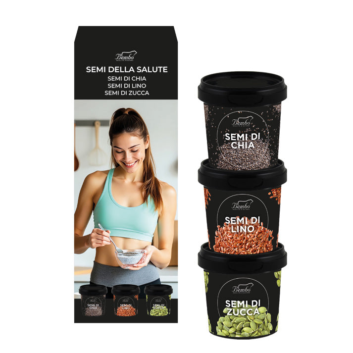 3-in-1 Healthy Seed Mix – Chia, Flax, and Pumpkin Seeds
