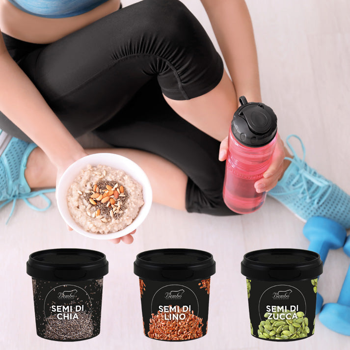 3-in-1 Healthy Seed Mix – Chia, Flax, and Pumpkin Seeds