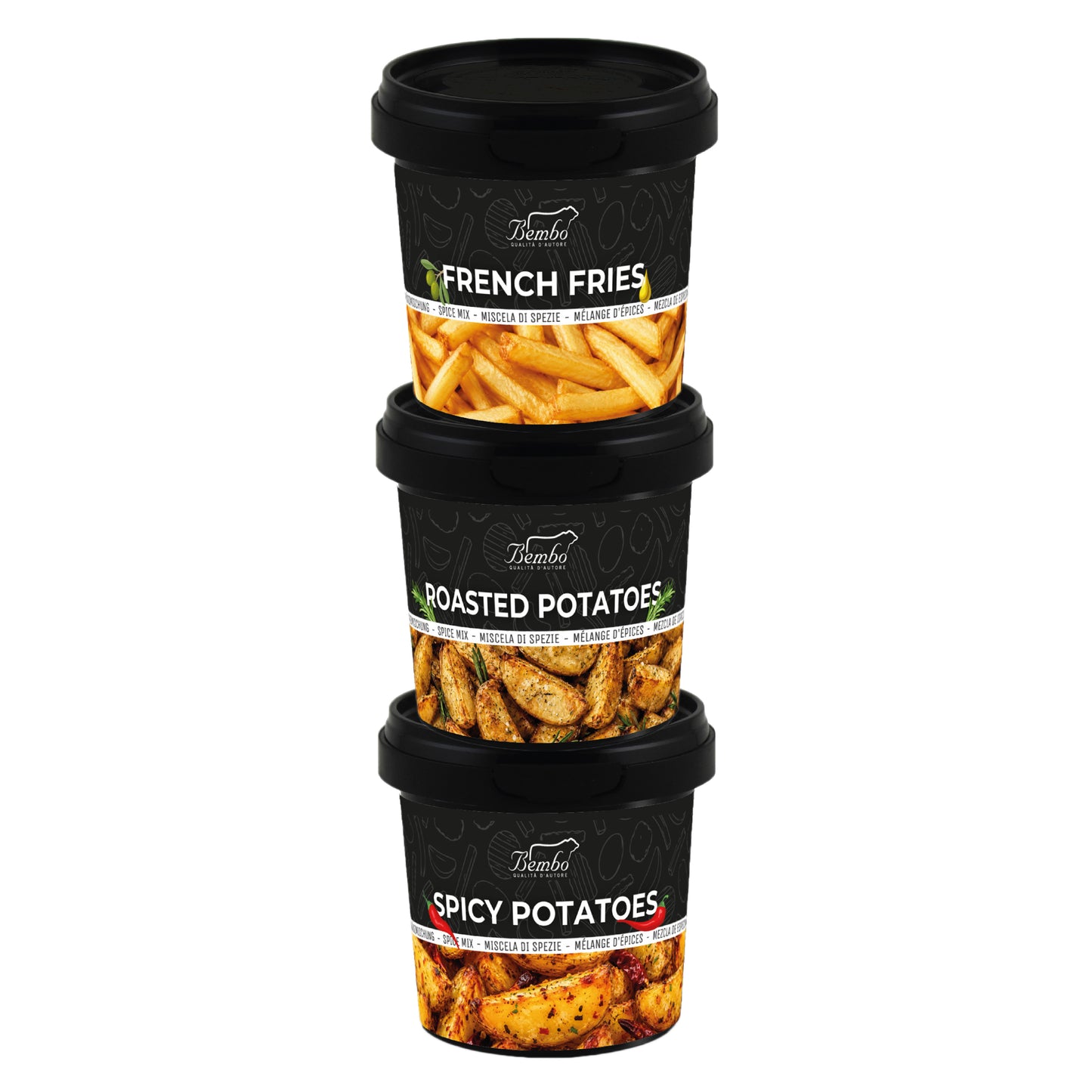 3 Miscele per Patate | Patate Fritte, Patate Arrosto e Patate Piccanti