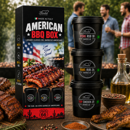 American BBQ Box – 3 BBQ Rubs für Fleisch