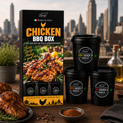 Caja American Chicken BBQ