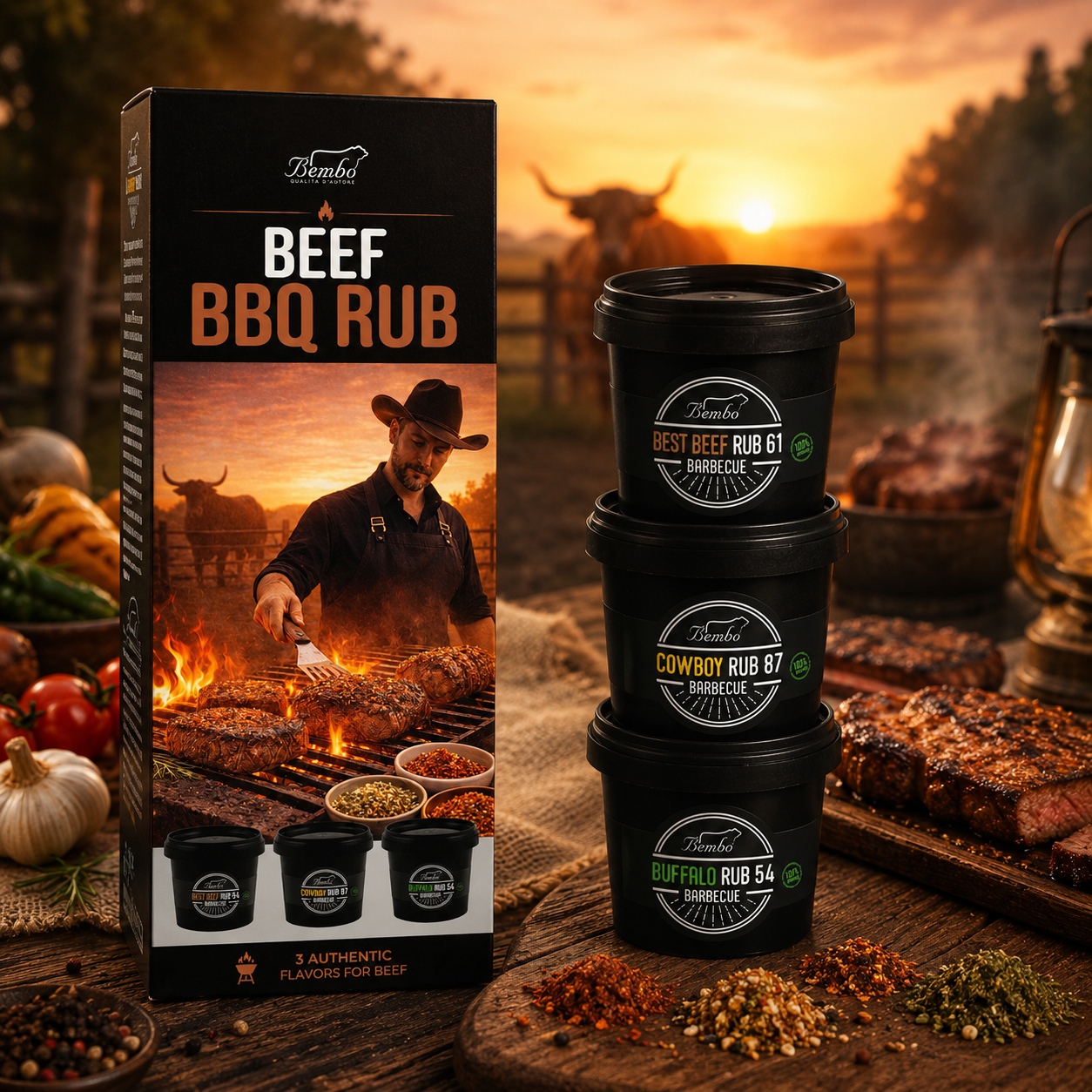Chicken Lovers – Set of 3 Rubs for Delicate, Crispy and Flavorful Chicken 