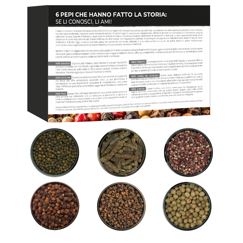 I 6 Pepi che hanno Fatto la Storia - Cofanetto Regalo