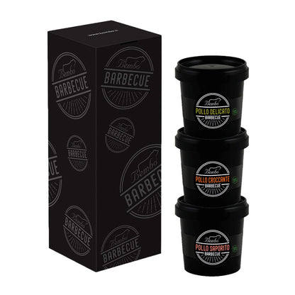 Chicken Lovers – Set of 3 Rubs for Delicate, Crispy and Flavorful Chicken 