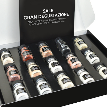 Gran Degustazione di Tonalità di Sale