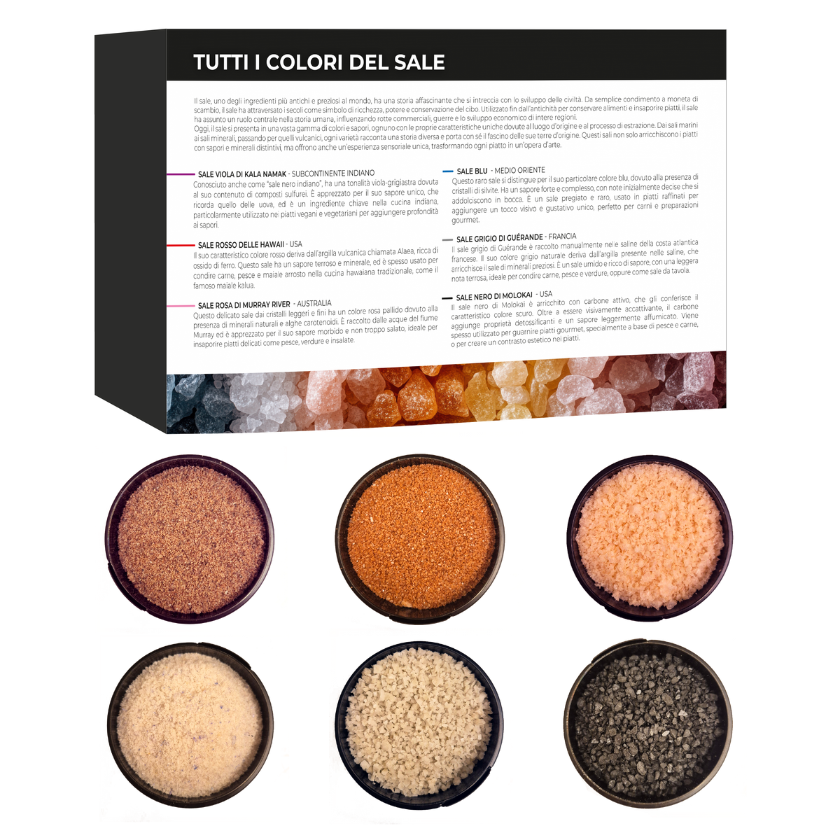 Tutti i Colori del Sale - Cofanetto Regalo