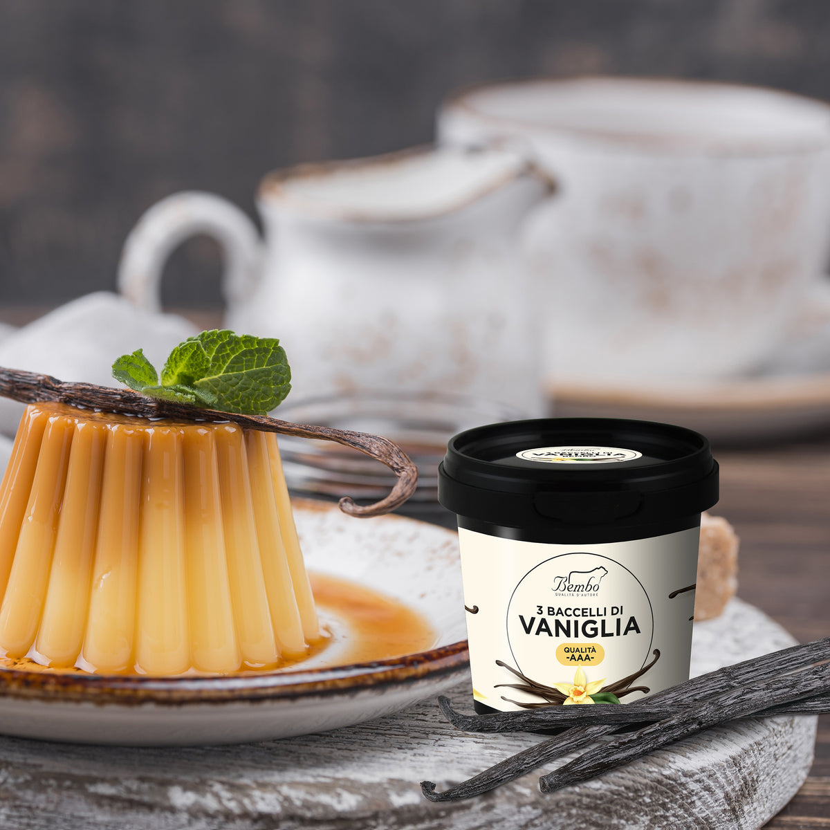 Vaniglia in Baccelli Bembo – spezia naturale per gelati, creme e dessert