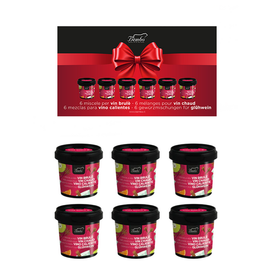 Spezie per Vino - 6 Vin Brulé - Cofanetto Regalo