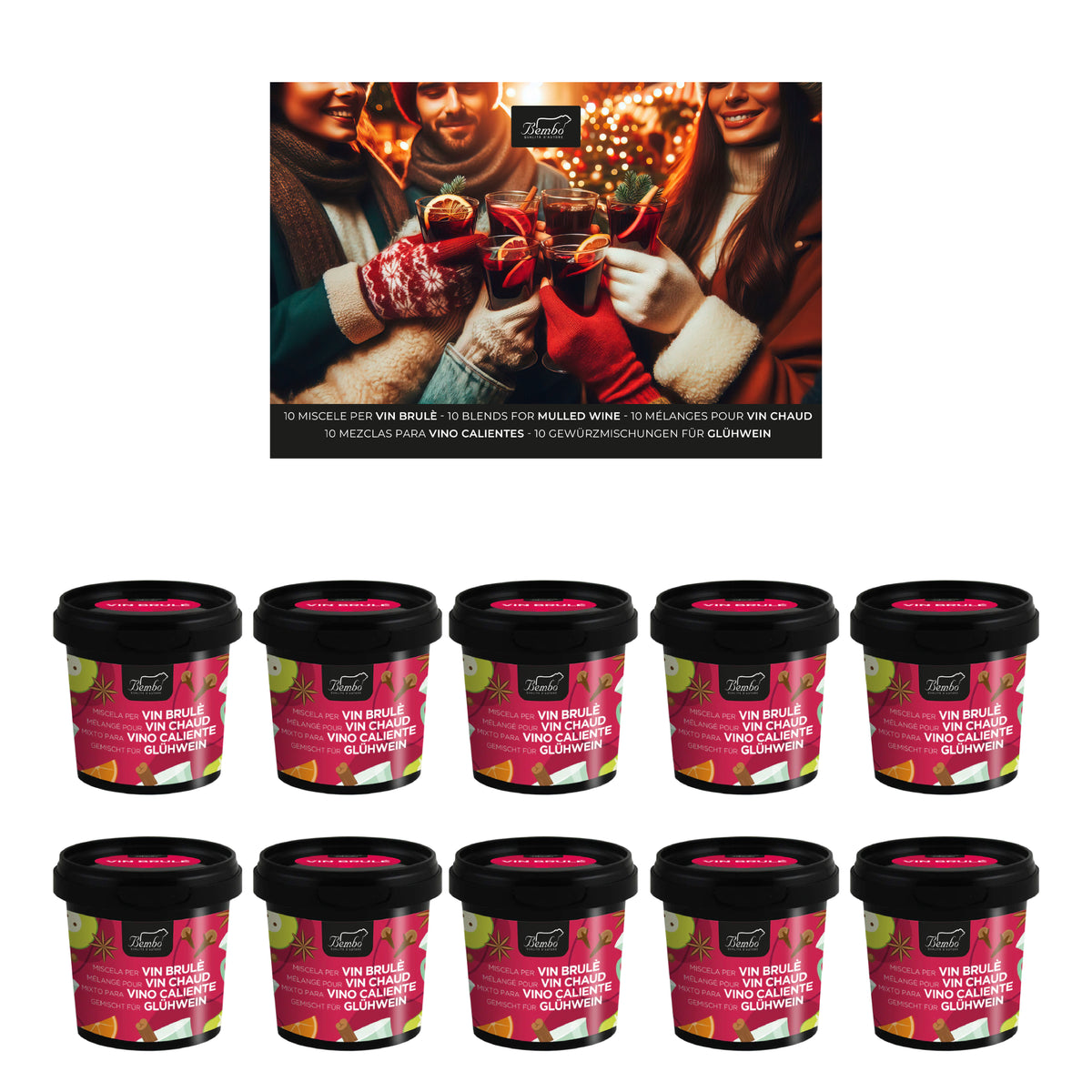Especias para Vino - 6 Vinos Especiados Calientes - 6 Vin Brulé