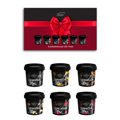 Confezione Regalo Starter Gin - 6 Botaniche essenziali per il tuo Gin